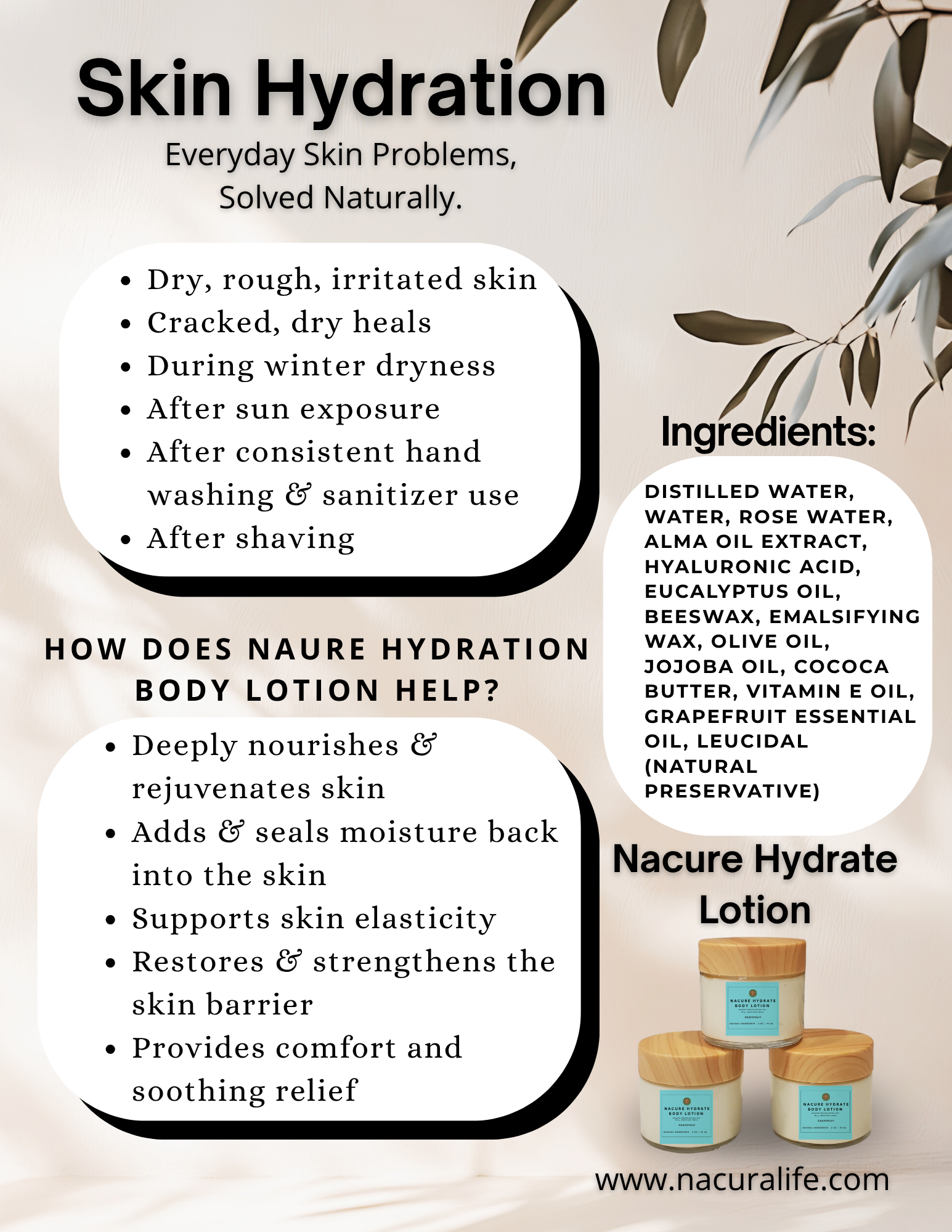 Nacure Hydrate Lotion