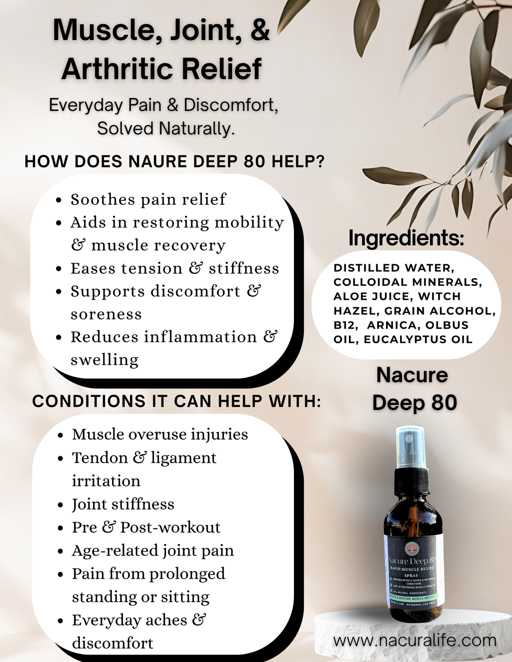 Nacure Deep 80