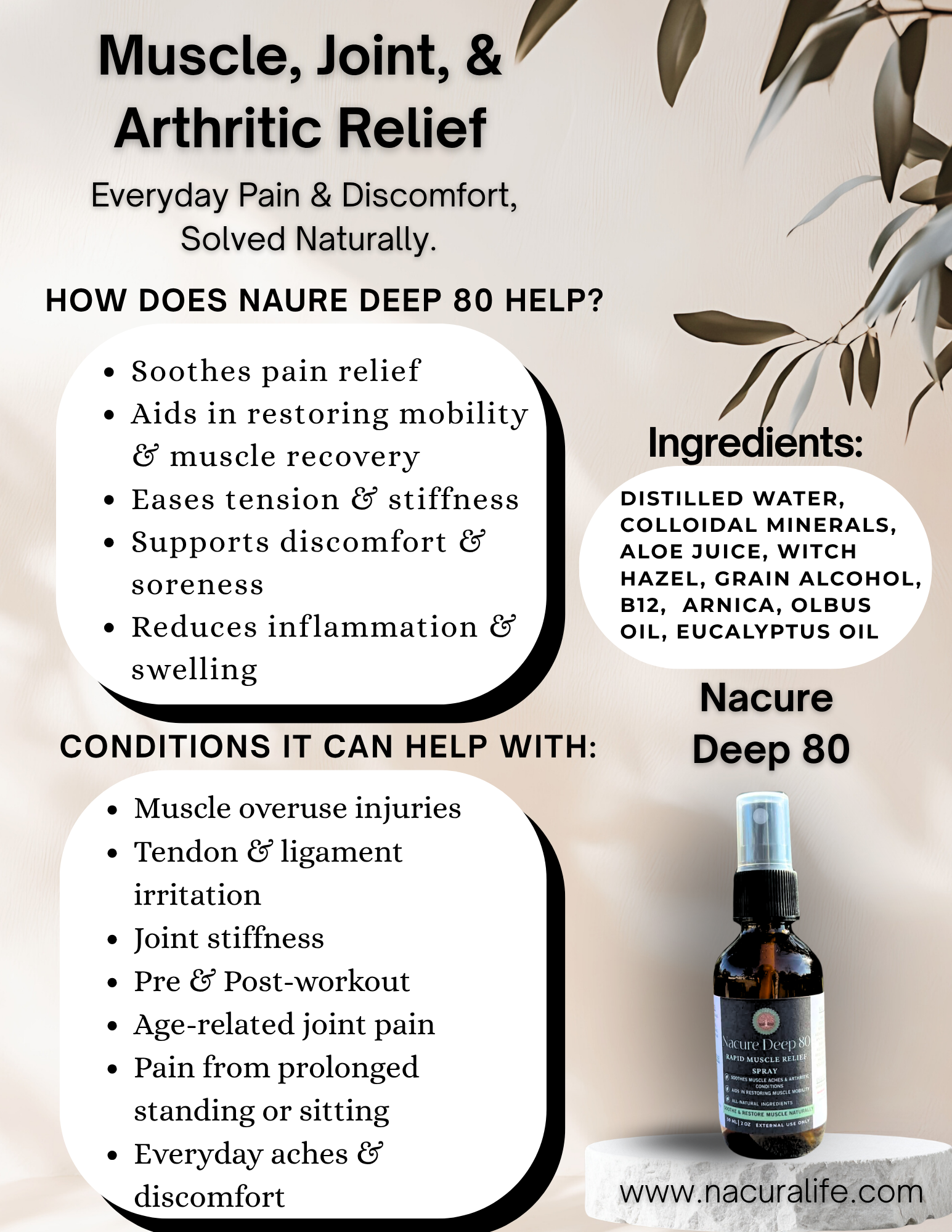 Nacure Deep 80